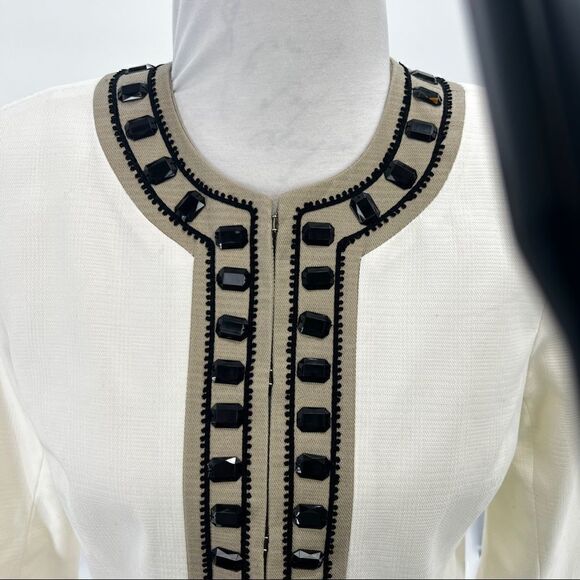 Silk land jacket / blazer - Picture 4 of 12